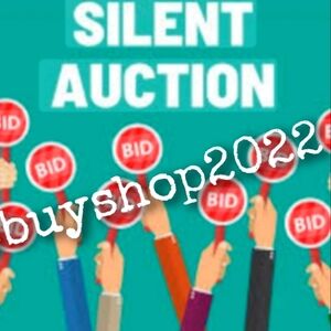 😊PLEASE LIKE THIS LISTING. Going live with Silent Auction.